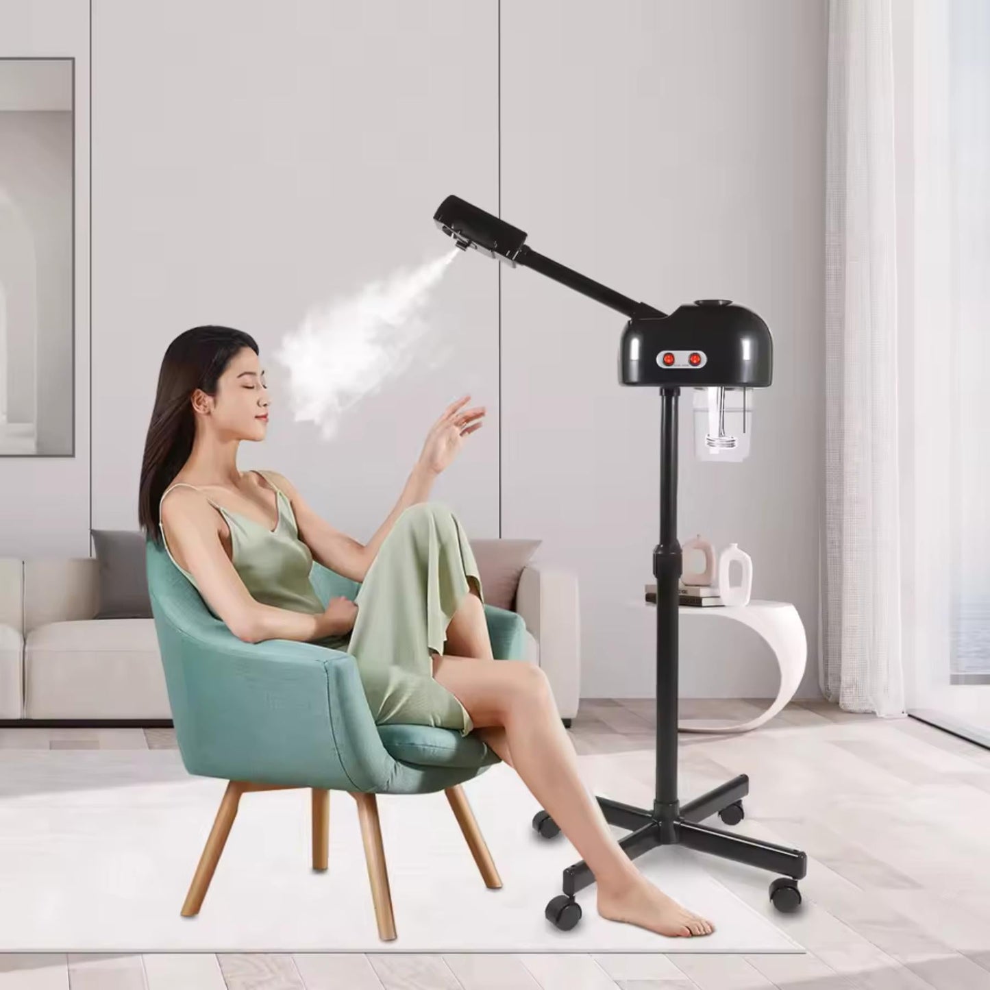 Diffuseur de Vapeur Facial â Hydratation et Purification Profonde de la Peau